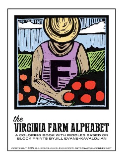 The Virginia Farm Alphabet Coloring Book