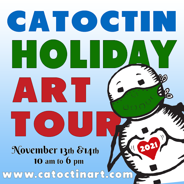 Publicity for Catoctin Holiday Art Tour.